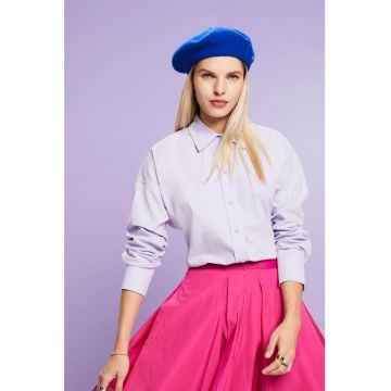 Camasa relaxed fit din poplin