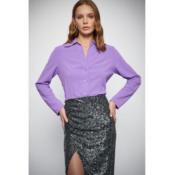 Camasa uni regular fit