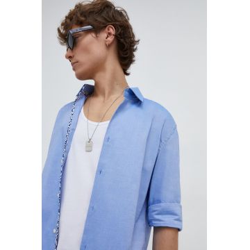 HUGO cămașă din bumbac bărbați, cu guler clasic, slim 50508268