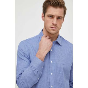 Michael Kors camasa barbati, cu guler clasic, slim