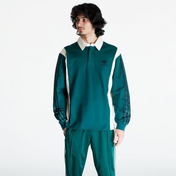 Cămașă adidas Rugby Shirt Collegiate Green