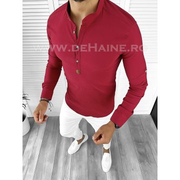 Camasa barbati slim fit rosie B8822  11-4