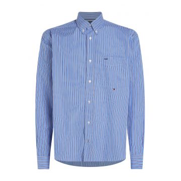 Camasa cu model in dugni si guler Oxford