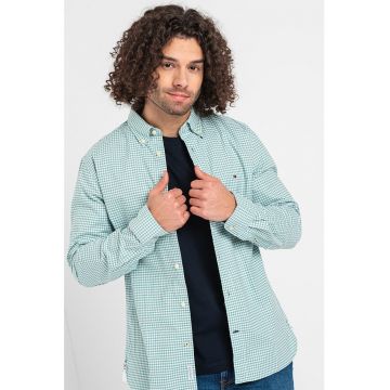 Camasa regular fit cu model in carouri