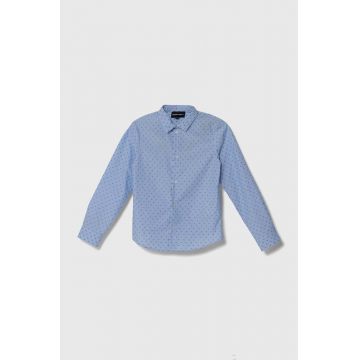 Emporio Armani camasa de bumbac pentru copii
