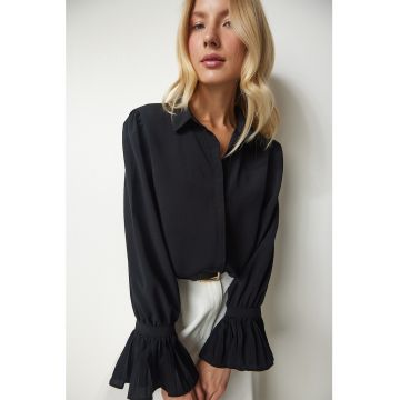 Camasa cu maneci tip clopot