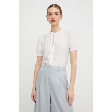 Silvian Heach camasa femei, culoarea bej, regular