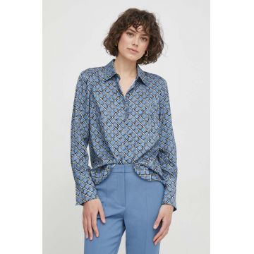 Sisley camasa femei, cu guler clasic, regular
