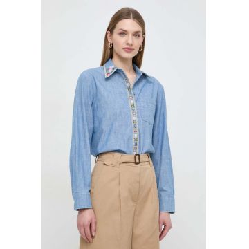 Weekend Max Mara cămașă din bumbac femei, cu guler clasic, regular 2415110000000