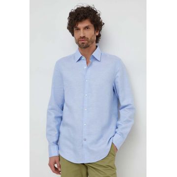BOSS cămașă de in cu guler clasic, regular 50513676