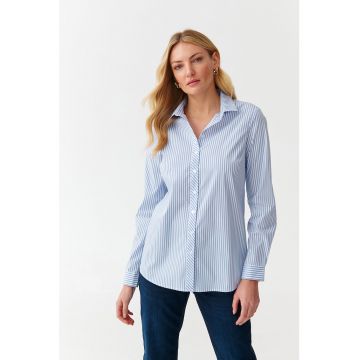 Camasa cu maneci lungi si model in dungi