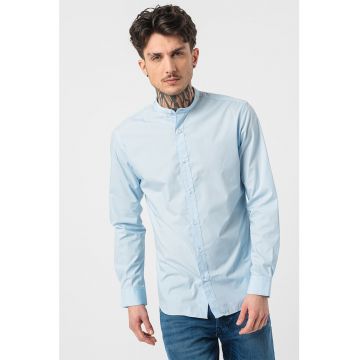 Camasa slim fit cu guler Mao