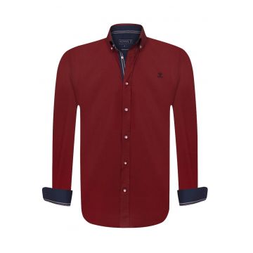 Camasa Oxford cu logo brodat