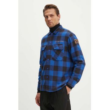 Universal Works cămașă din bumbac L/S UTILITY SHIRT bărbați, cu guler clasic, regular, 29177