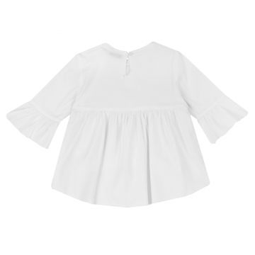 Camasa copii Chicco din poplin, Alb 2, 66588-66MC