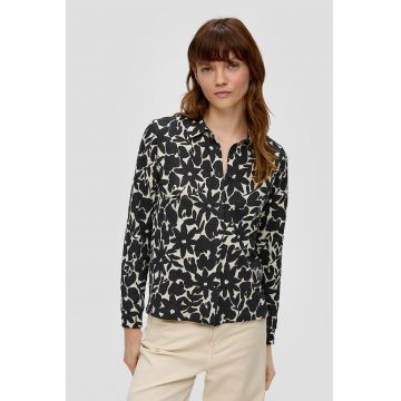 Camasa de bumbac cu model floral