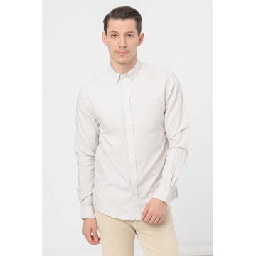 Camasa slim fit cu buzunar pe piept Alvaro