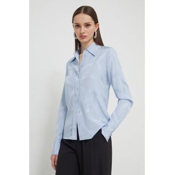 HUGO cămașă femei, cu guler clasic, regular 50515254