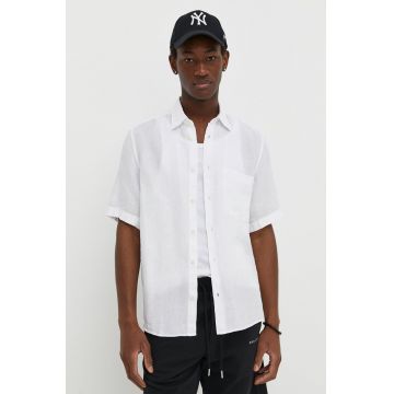Marc O'Polo camasa de in culoarea alb, cu guler clasic, regular