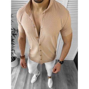 Camasa barbati casual bej 12482 N8-4.2