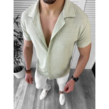 Camasa barbati casual verde 12487 O2-3.1