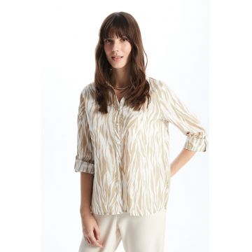 Camasa cu model herringbone