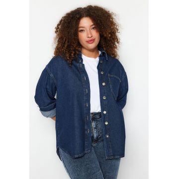 Camasa supradimensionata din denim