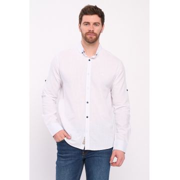 Camasa barbat regular uniforma - Alb