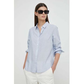 Levi's camasa din amestec de in cu guler clasic, regular