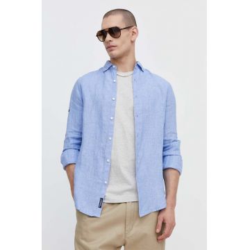 Superdry camasa de in cu guler clasic, regular