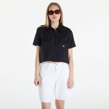 Cămașă Dickies Cropped Short Sleeve Work Shirt Black
