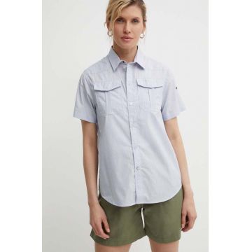 G-Star Raw camasa din bumbac femei, cu guler clasic, regular, D24592-C667