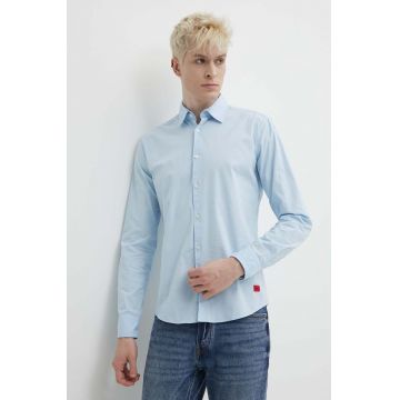 HUGO cămașă bărbați, cu guler clasic, slim 50500216