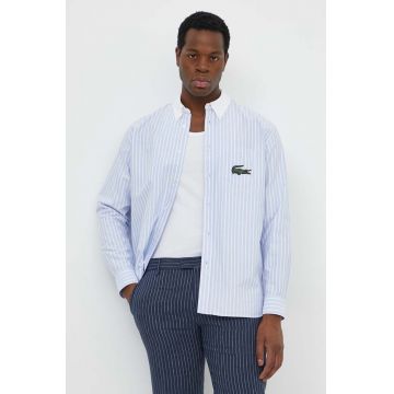 Lacoste camasa din bumbac cu guler button-down, relaxed