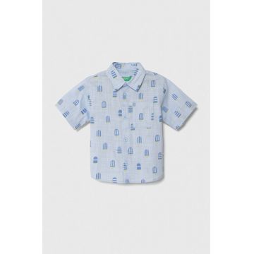United Colors of Benetton camasa de bumbac pentru copii