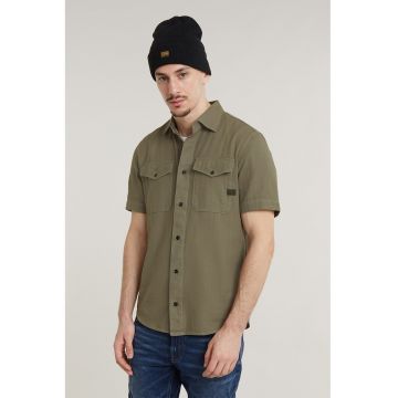 Camasa slim-fit din bumbac Marine