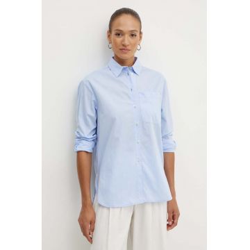 MAX&Co. camasa din bumbac femei, cu guler clasic, relaxed, 2418111024200