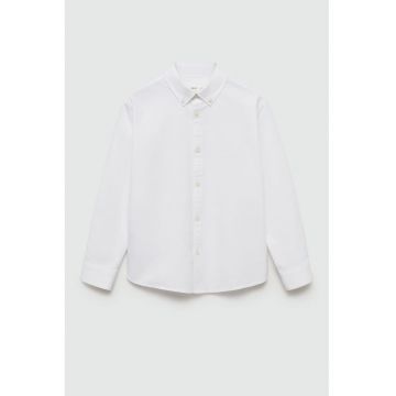 Camasa din bumbac cu guler Oxford