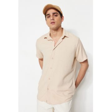Camasa regular fit cu maneci scurte