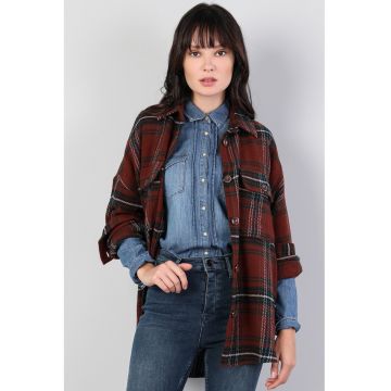 Camasa relaxed fit cu model