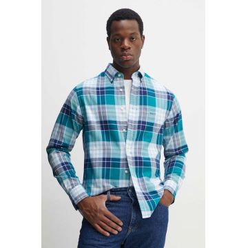 Gant camasa din bumbac barbati, cu guler button-down, regular, 3240148