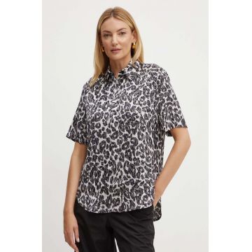 MICHAEL Michael Kors camasa femei, cu guler clasic, regular, MT440MBEZ1
