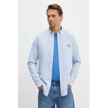 PS Paul Smith camasa din bumbac barbati, cu guler clasic, regular, M2R.599R.N21846 PS Paul Smith camasa din bumbac barbati, cu guler clasic, regular, M2R.599R.N21846