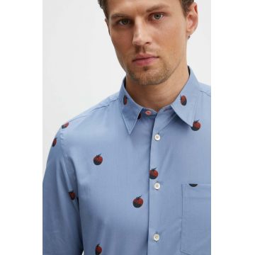 PS Paul Smith camasa din bumbac barbati, cu guler clasic, slim, M2R.614P.N22109