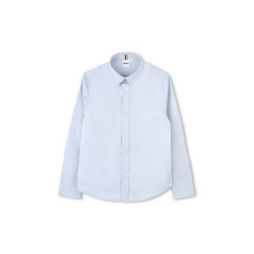 BOSS camasa de bumbac pentru copii J51130