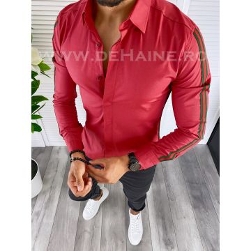 Camasa barbati slim fit rosie B5701 O3-4.2