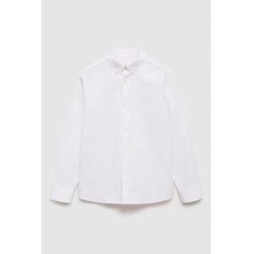 Camasa cu model si guler Oxford