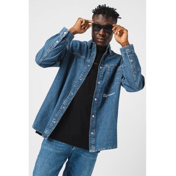 Camasa de denim cu capse