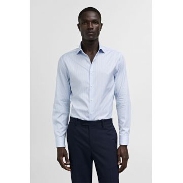 Camasa slim fit cu model in dungi Pals