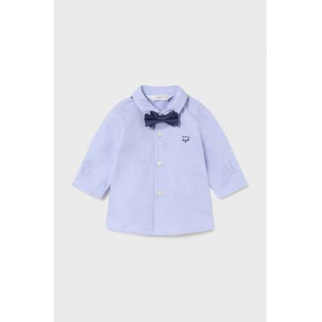 Mayoral Newborn cămașă din bumbac pentru bebeluși 2180